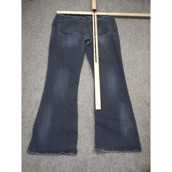 Silver Suki Bootcut Jeans Womens Size 33x30 Blue Dark Wash Denim Mid Rise - Picture 8 of 11